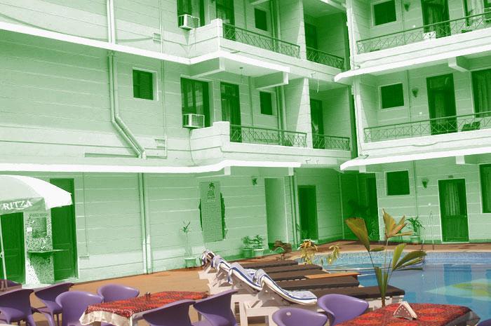 Oyo 7216 Kris Resort Goa エクステリア 写真
